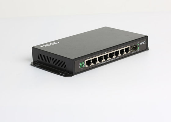 CCC Sertifikasyonu 8 10/100M RJ45 bağlantı noktası Switch Hub Gigabit DC12V/1A